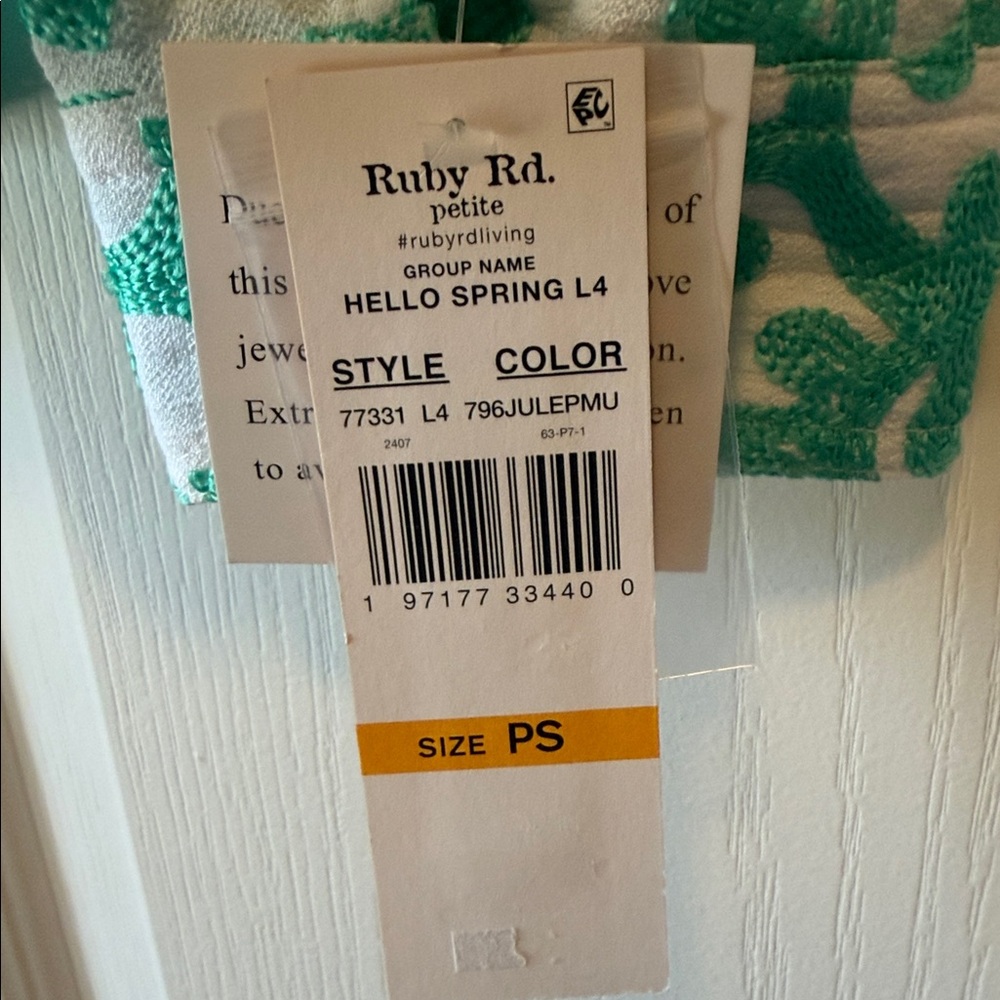 Ruby Rd Button Down Shirt - Picture 3 of 6